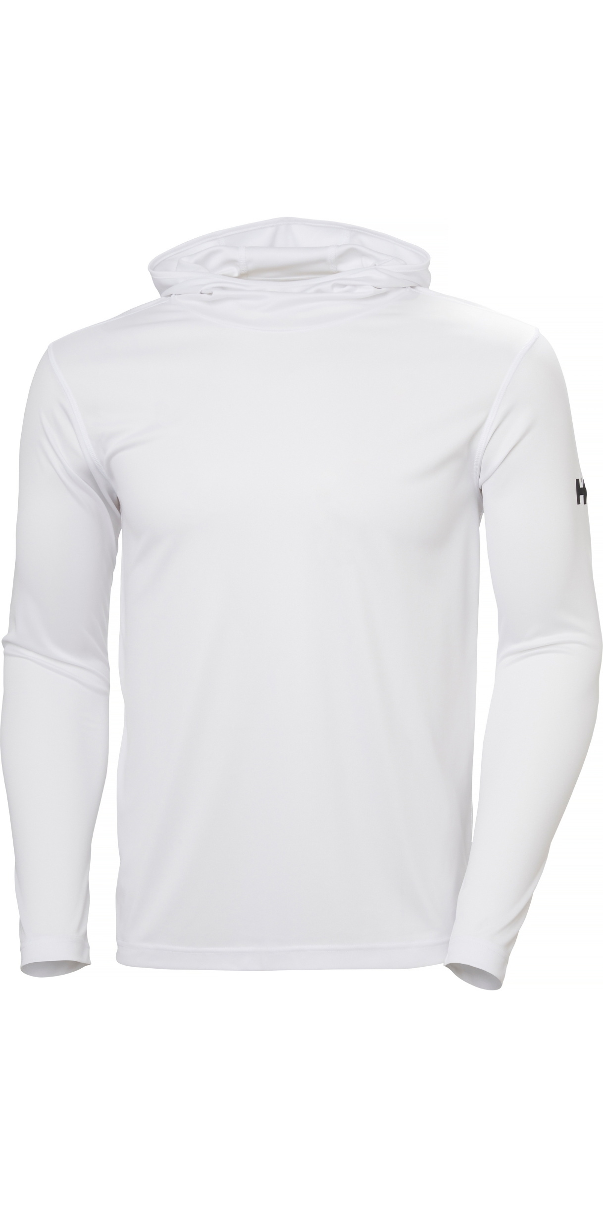 ジャンバー 2026 Helly Hansen Mens Tech UPF Hoodie 48262 - White - Sailing